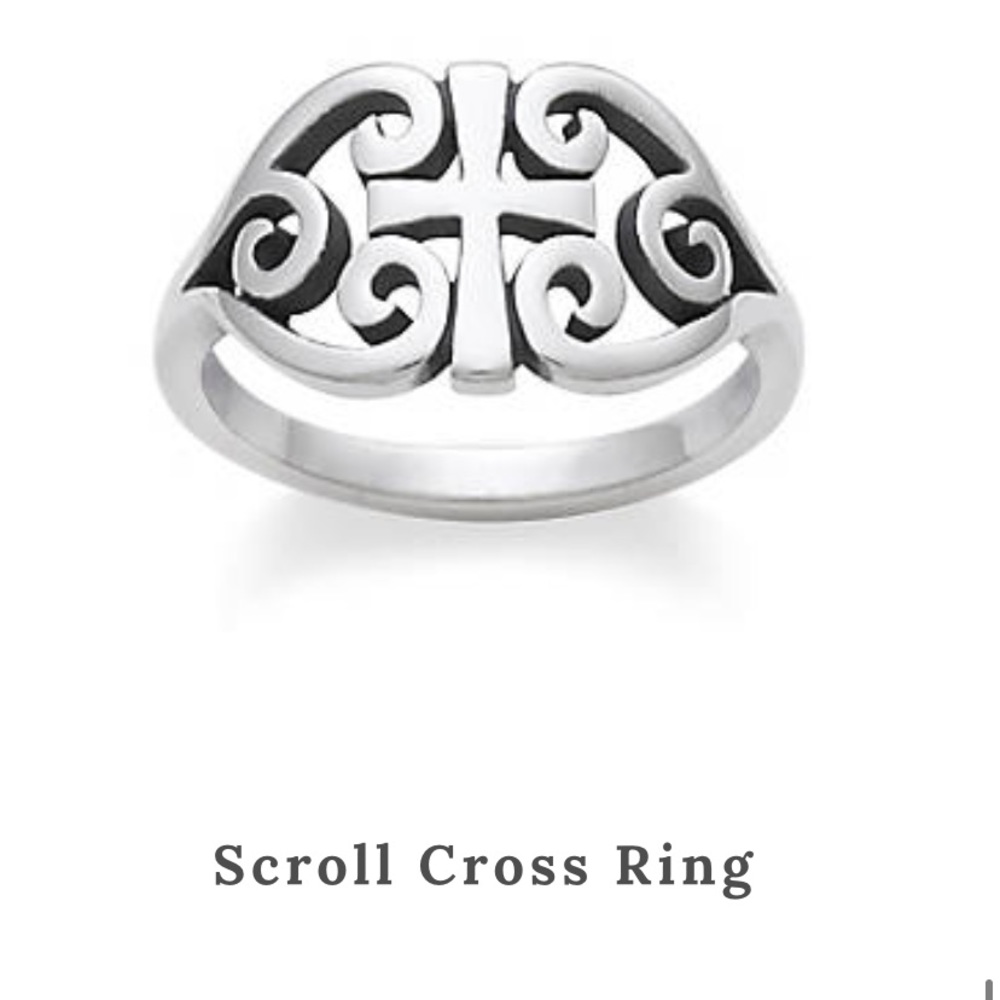9.5 James Avery Cross ring